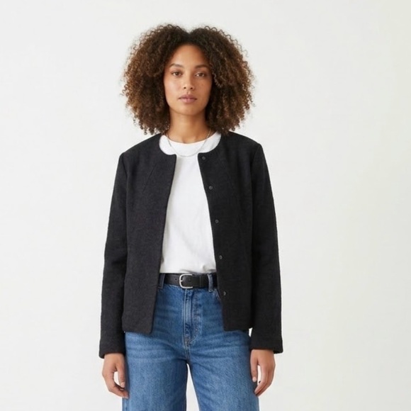 MURIEL DOMBRET [clothes] Jackets & Blazers - 🇨🇦 MURIEL DOMBRET [clothes] Snap Up Blazer